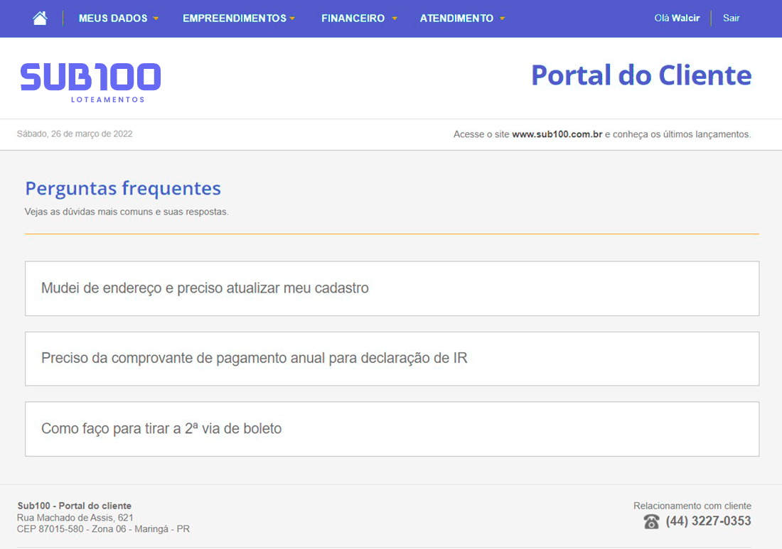 Tela: Perguntas e Respostas Tela: Perguntas e Respostas