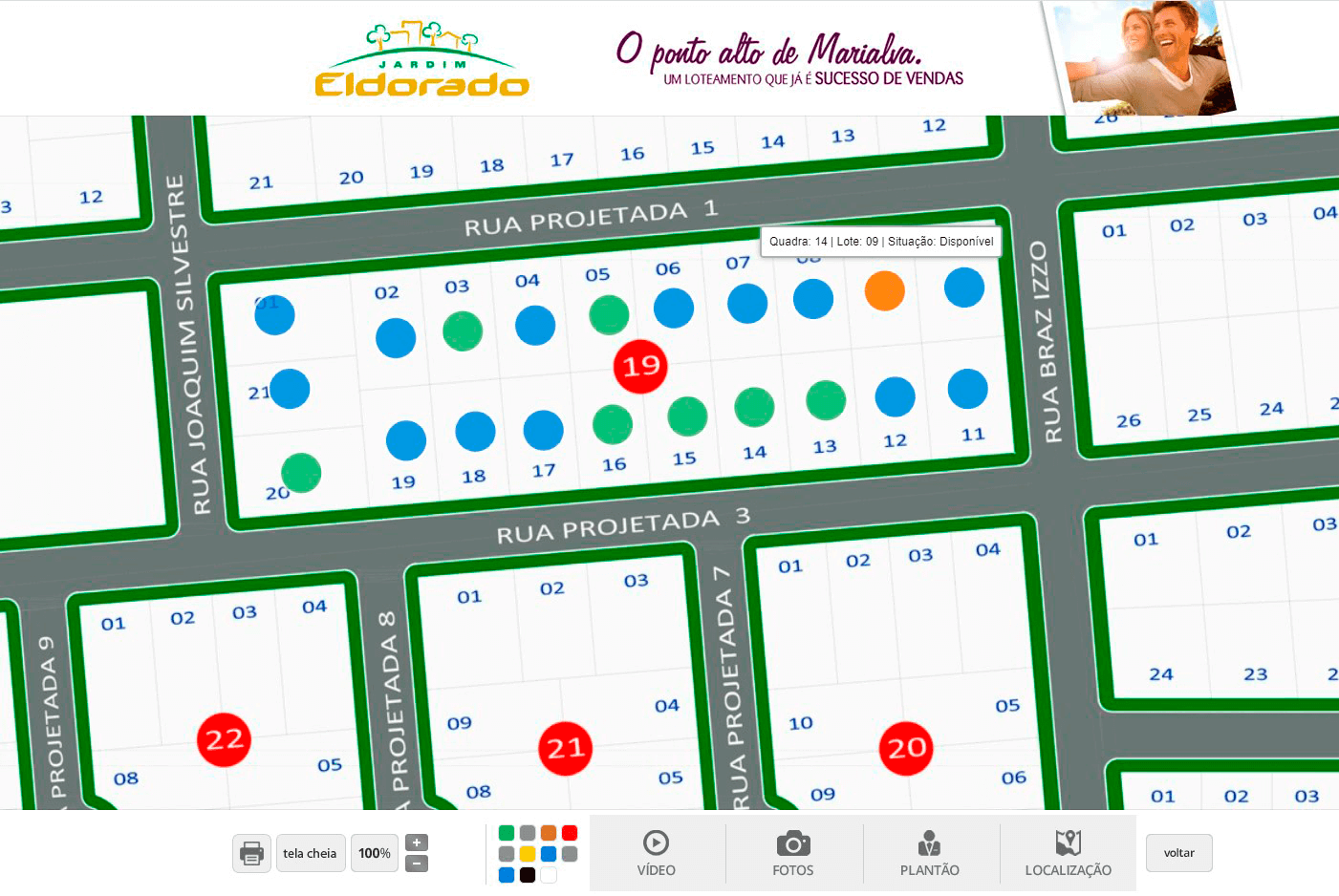 Tela: Empreendimentos